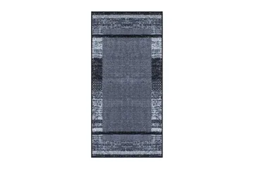 Wiltonteppe og friezeteppe KM Home Trendy Antracit 80x250 cm