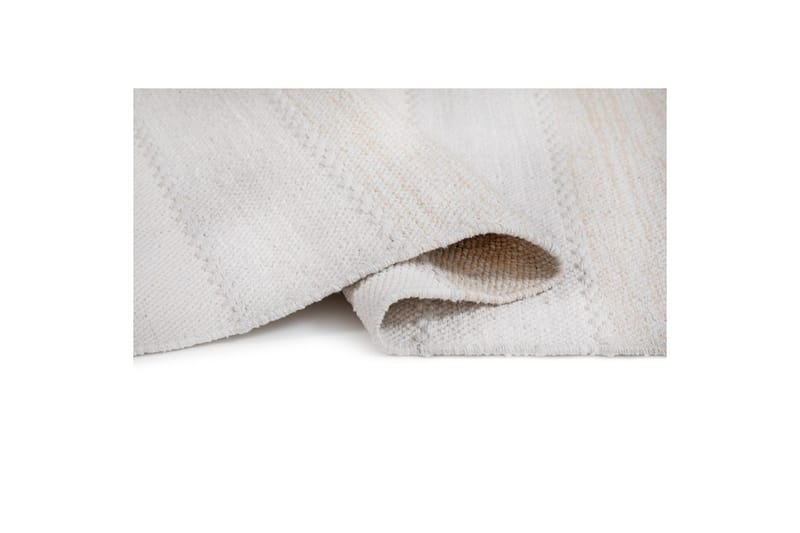 Garnteppe Båstad - 140x200 cm, Krem - Tekstiler - Tepper & Matter - Moderne tepper - Bomullstepper