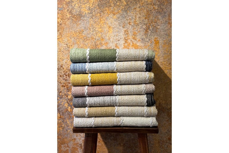 Garnteppe Båstad - 140x200 cm, Krem - Tekstiler - Tepper & Matter - Moderne tepper - Bomullstepper