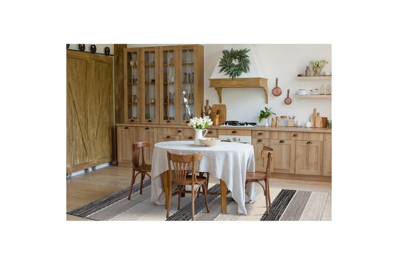 Garnteppe Båstad - 140x200 cm, Svart - Tekstiler - Tepper & Matter - Moderne tepper - Bomullstepper