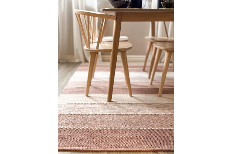 Garnteppe Båstad - 160x230 cm, Gammelrosa - Tekstiler - Tepper & Matter - Moderne tepper - Bomullstepper