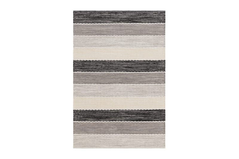 Garnteppe Båstad - 75x150 cm, Svart - Tekstiler - Tepper & Matter - Moderne tepper - Bomullstepper