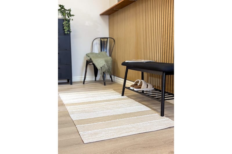 Garnteppe Båstad - 75x220 cm, Natur - Tekstiler - Tepper & Matter - Moderne tepper - Bomullstepper