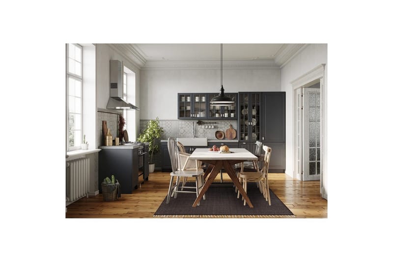 Garnteppe Line - 130x190 cm, Sjokolade - Tekstiler - Tepper & Matter - Moderne tepper - Bomullstepper