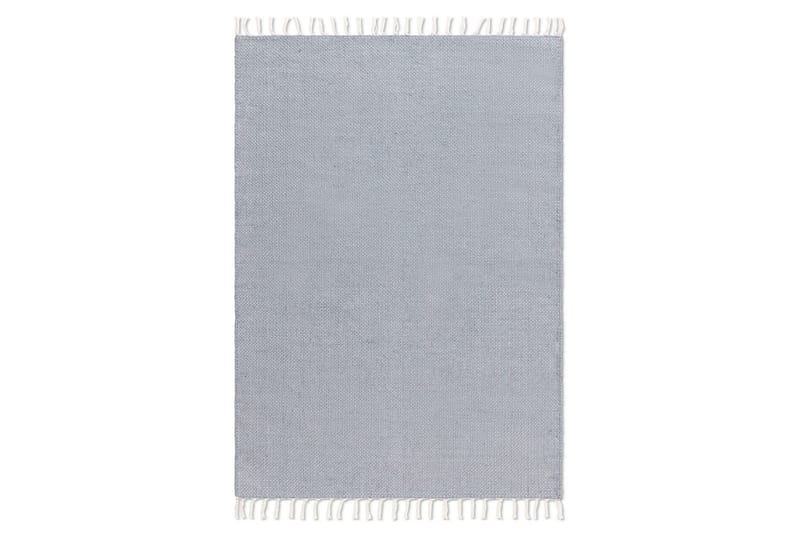 Garnteppe Line - 160x230 cm, Dueblå - Tekstiler - Tepper & Matter - Moderne tepper - Bomullstepper