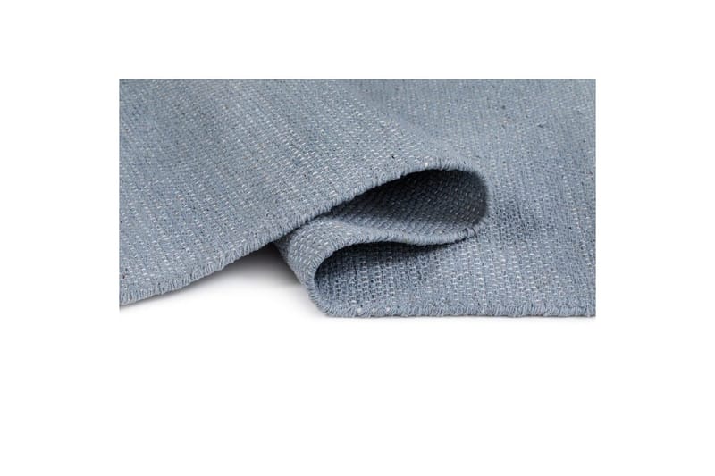 Garnteppe Line - 160x230 cm, Dueblå - Tekstiler - Tepper & Matter - Moderne tepper - Bomullstepper