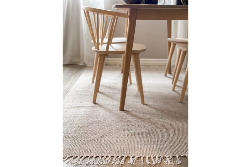 Garnteppe Line - 160x230 cm, Greige - Tekstiler - Tepper & Matter - Moderne tepper - Bomullstepper