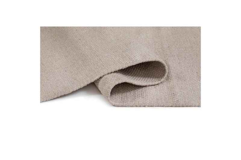 Garnteppe Line - 160x230 cm, Greige - Tekstiler - Tepper & Matter - Moderne tepper - Bomullstepper
