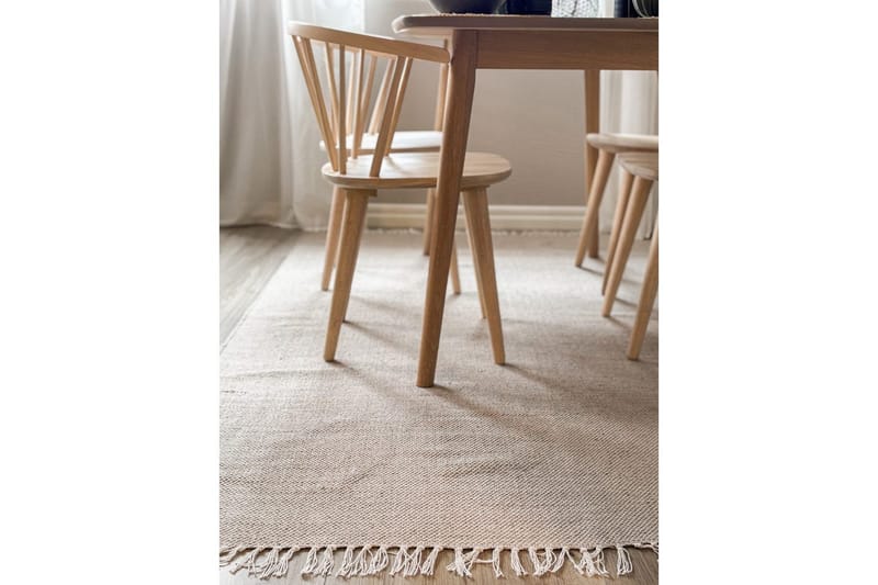 Garnteppe Line - 160x230 cm, Greige - Tekstiler - Tepper & Matter - Moderne tepper - Bomullstepper