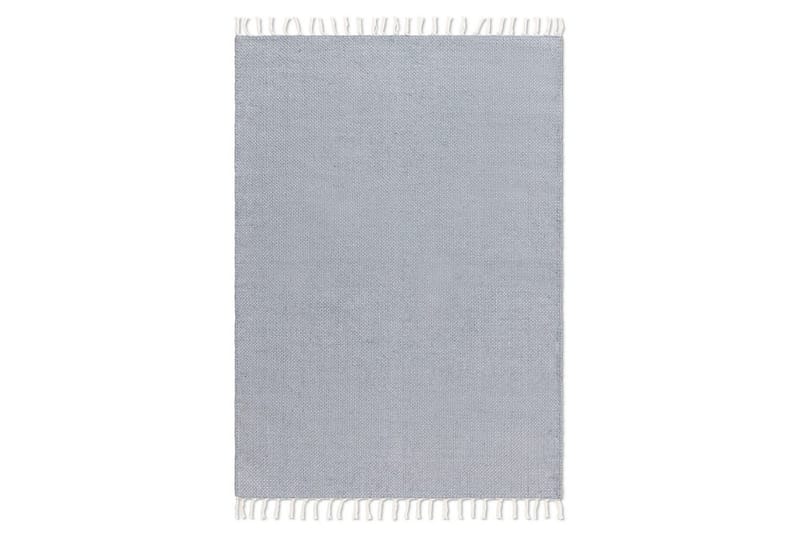 Garnteppe Line - 200x300 cm, Dueblå - Tekstiler - Tepper & Matter - Moderne tepper - Bomullstepper