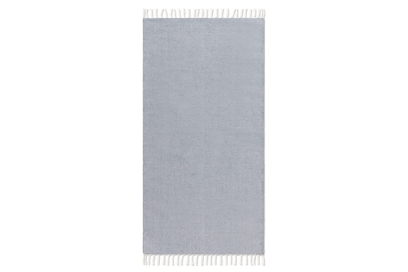 Garnteppe Line, 75x220 cm, Dueblå