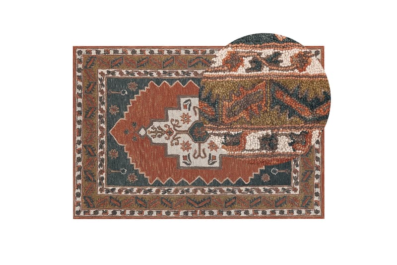 Gelinkaya Ullteppe 140x200 cm - Bronse - Tekstiler - Tepper & Matter - Moderne tepper - Ullteppe