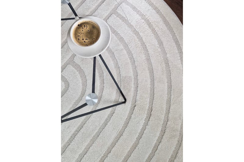 Genova Zen Wiltonteppe 160x230 cm - Krem - Tekstiler - Tepper & Matter - Moderne tepper - Wiltontepper