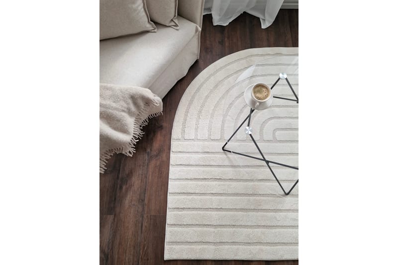 Genova Zen Wiltonteppe 160x230 cm - Krem - Tekstiler - Tepper & Matter - Moderne tepper - Wiltontepper