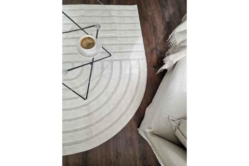 Genova Zen Wiltonteppe 200x290 cm - Krem - Tekstiler - Tepper & Matter - Moderne tepper - Wiltontepper