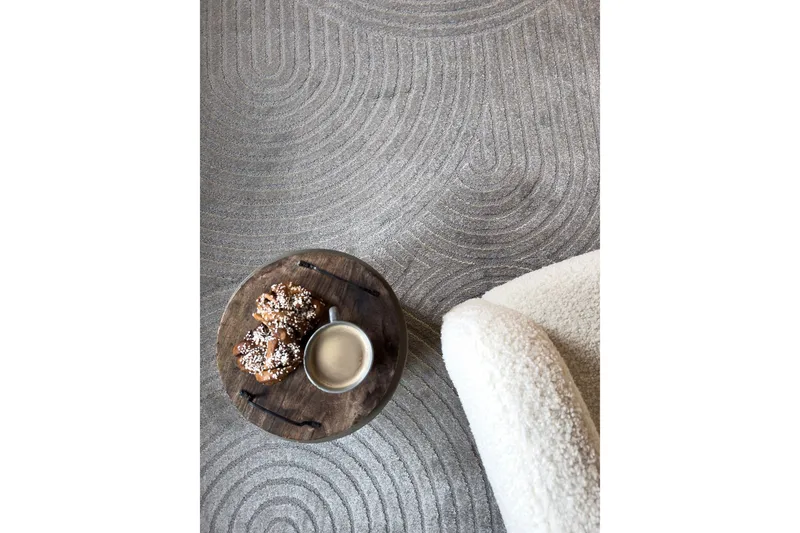 Genova Zen Wiltonteppe 280x380 cm Rektangulær - Grå - Tekstiler - Tepper & Matter - Moderne tepper - Wiltontepper