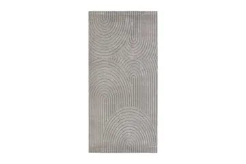 Genova Zen Wiltonteppe 80x150 cm Rektangulær - Grå - Tekstiler - Tepper & Matter - Moderne tepper - Wiltontepper