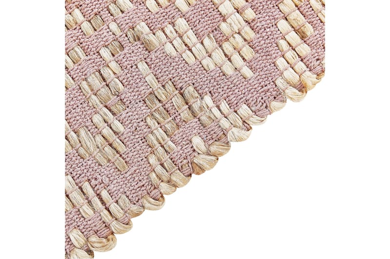 Gerze Bomullsteppe 160x230 cm - Rosa - Tekstiler - Tepper & Matter - Moderne tepper - Bomullstepper