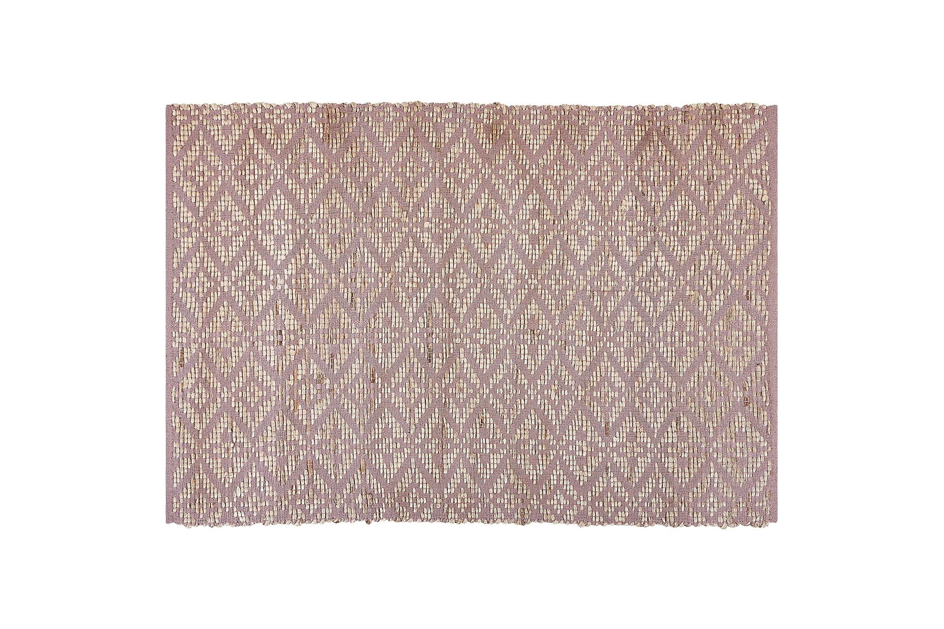 Gerze Bomullsteppe 160x230 cm - Rosa - Tekstiler - Tepper & Matter - Moderne tepper - Bomullstepper
