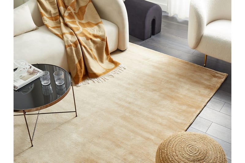 GesiIi Ryeteppe 160x230 cm - Beige - Tekstiler - Tepper & Matter - Moderne tepper - Ryeteppe