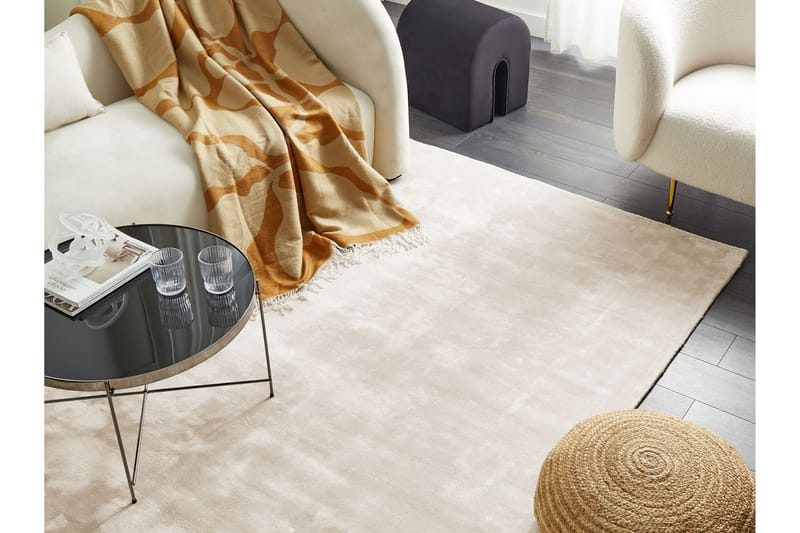 GesiIi Ryeteppe 160x230 cm - Beige - Tekstiler - Tepper & Matter - Moderne tepper - Ryeteppe