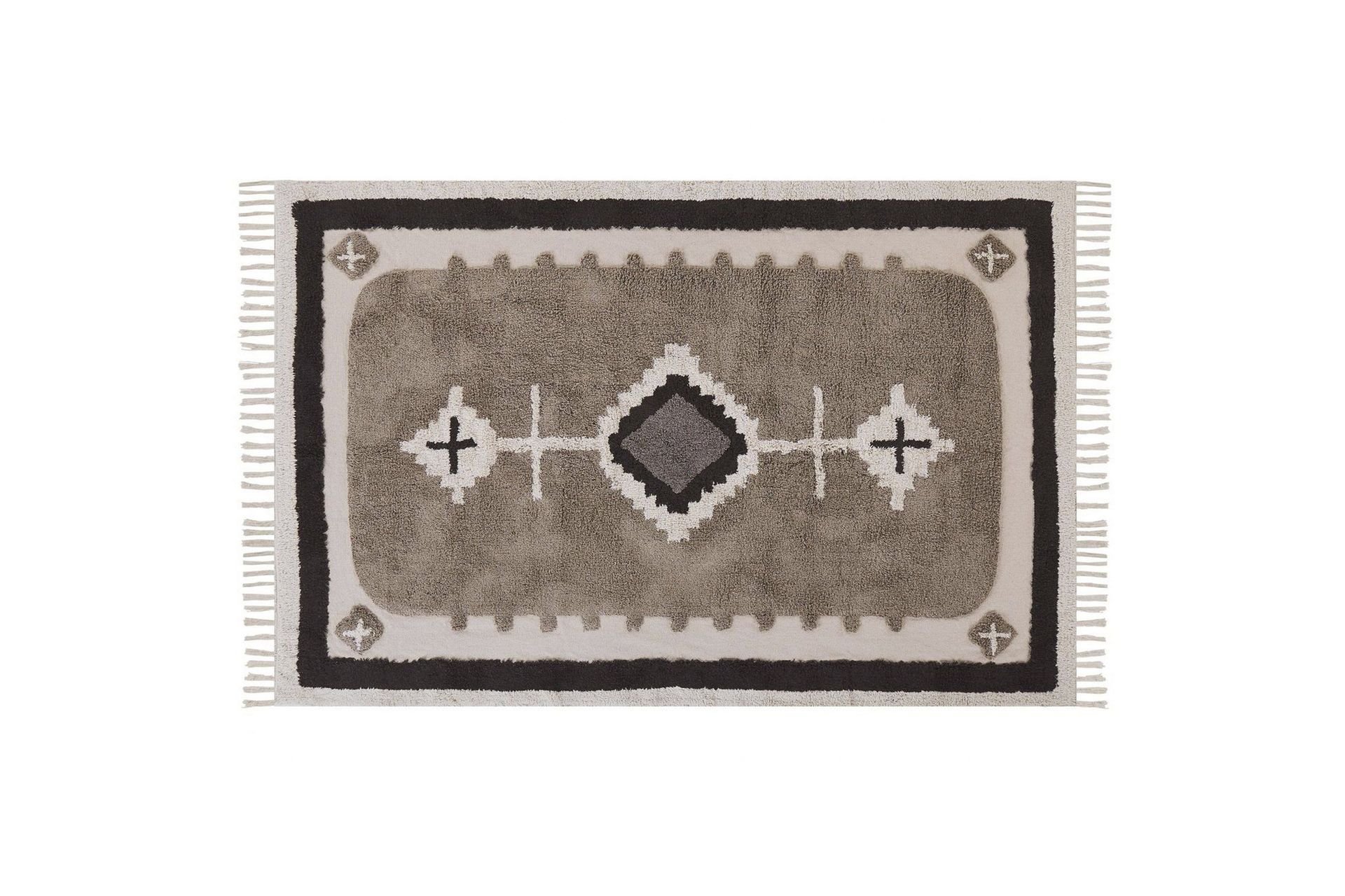 Geyve Bomullsteppe 140x200 cm - Beige