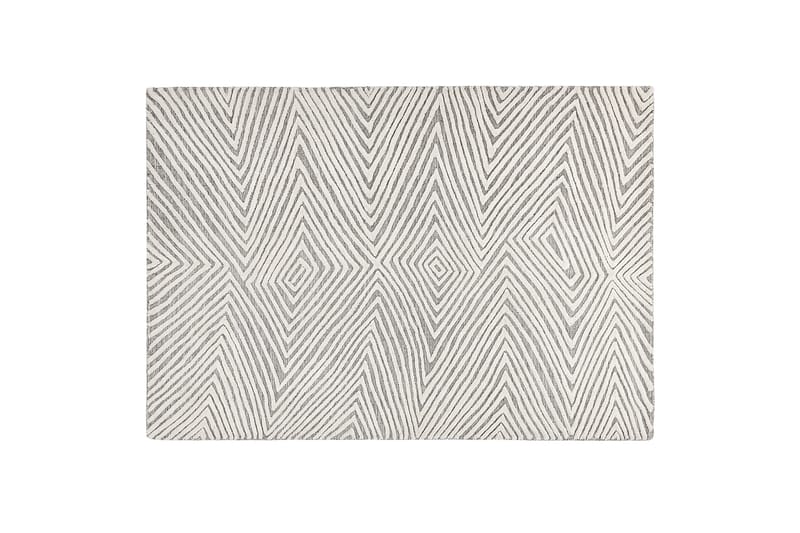 Goksun Ryeteppe 140x200 cm - Svart/hvit - Ryeteppe