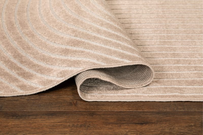 Granada Viskoseteppe 160x220 cm Rektangulær - Sand - Tekstiler - Tepper & Matter - Moderne tepper - Viskosematter