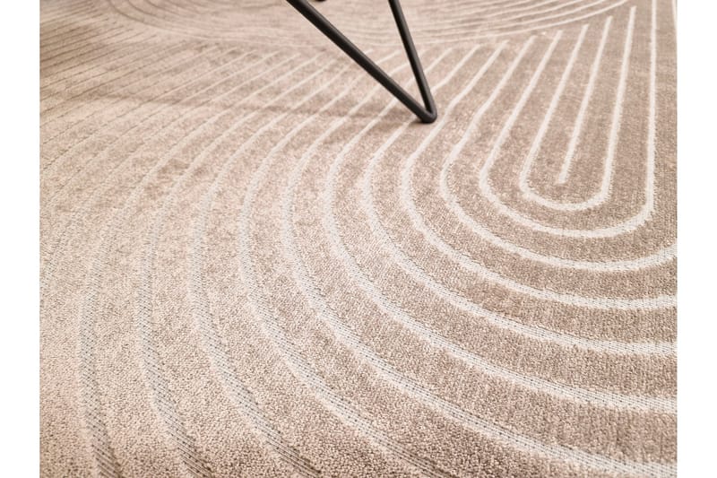 Granada Viskoseteppe 240x340 cm Rektangulær - Sand - Tekstiler - Tepper & Matter - Moderne tepper - Viskosematter
