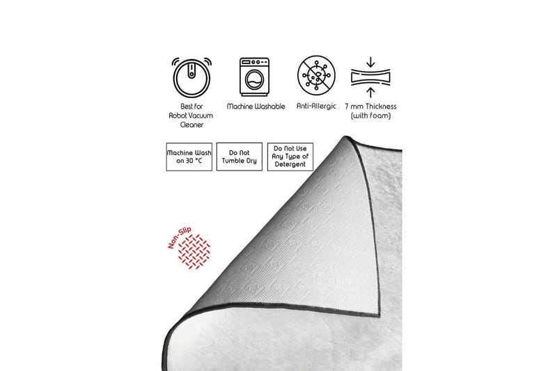 Gulvteppe Stribor Flerfarget - 80 x 200 cm - Tekstiler - Tepper & Matter - Moderne tepper - Gangmatter
