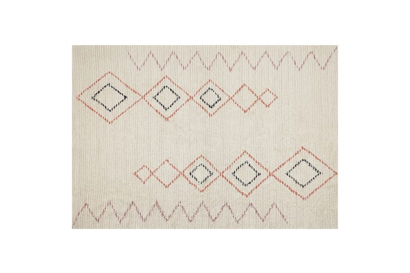 Guwahati Bomullsteppe 160x230 cm, Beige