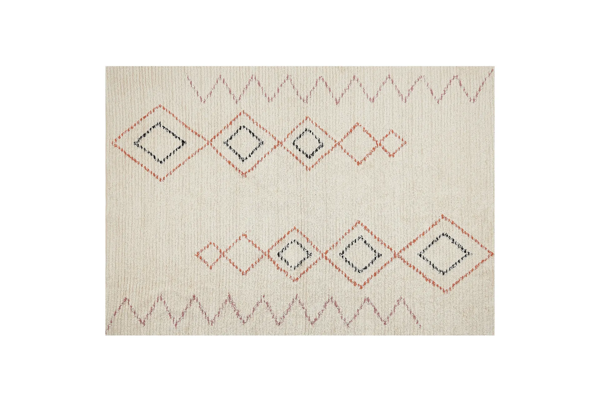 Guwahati Bomullsteppe 160x230 cm - Beige
