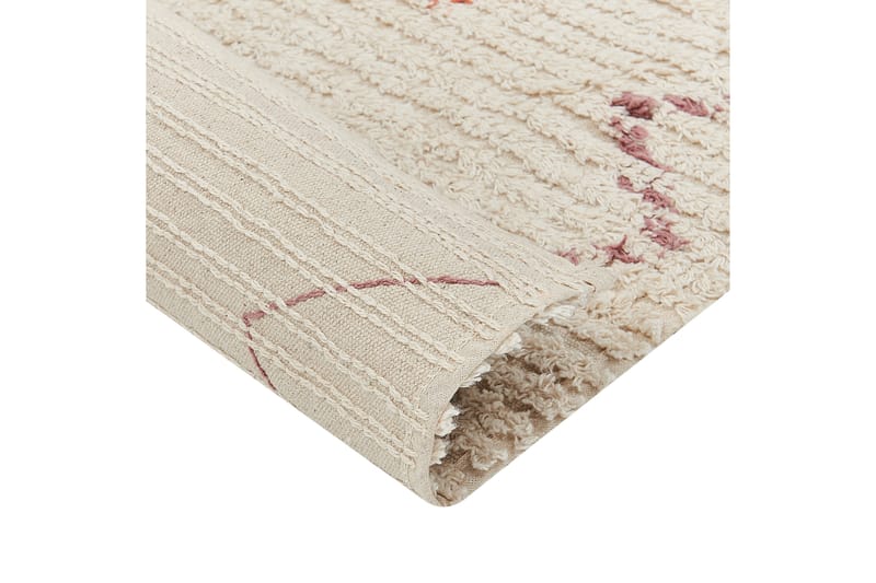 Guwahati Bomullsteppe 160x230 cm - Beige - Tekstiler - Tepper & Matter - Moderne tepper - Bomullstepper