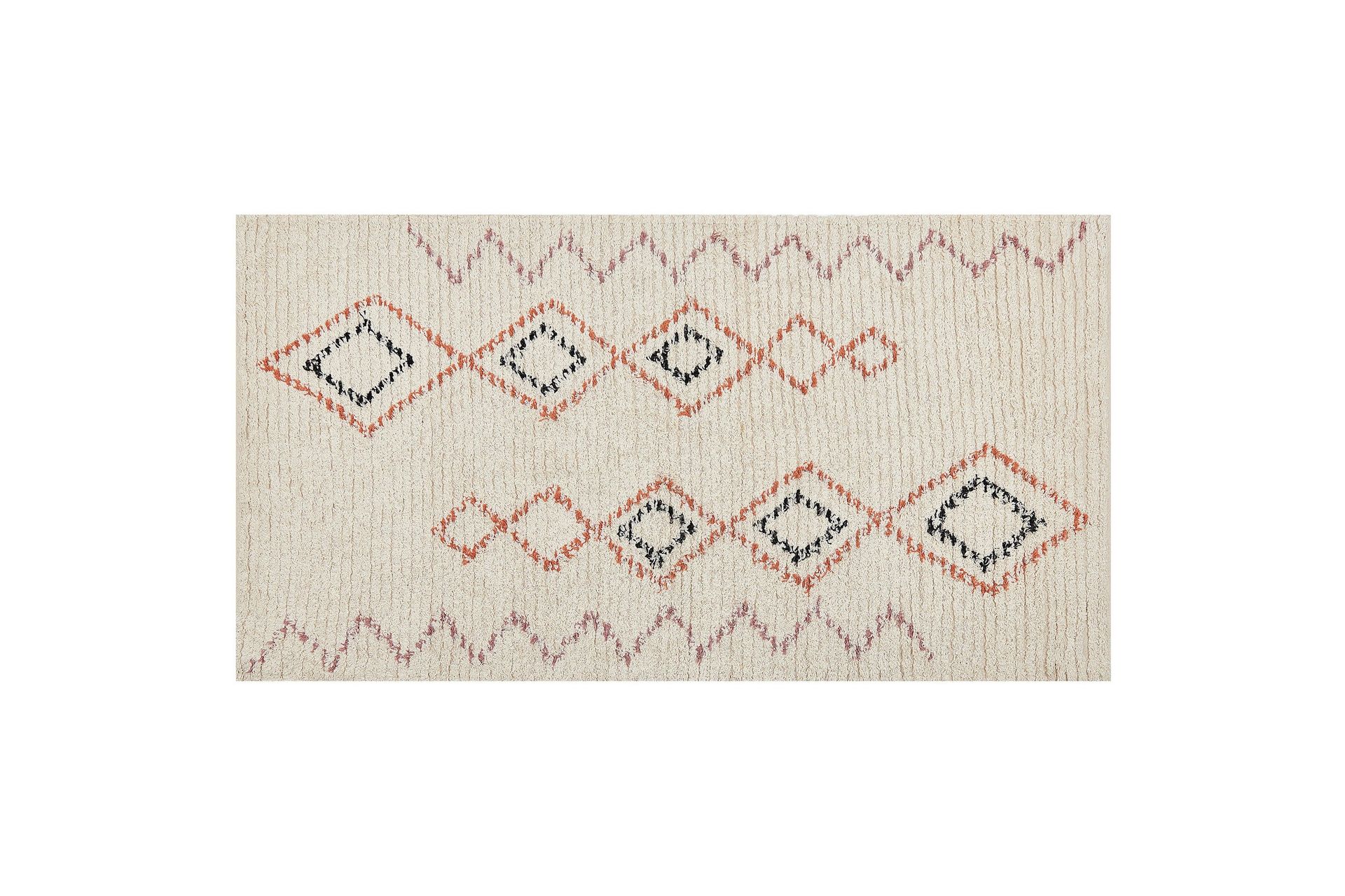 Guwahati Bomullsteppe 80x150 cm - Beige