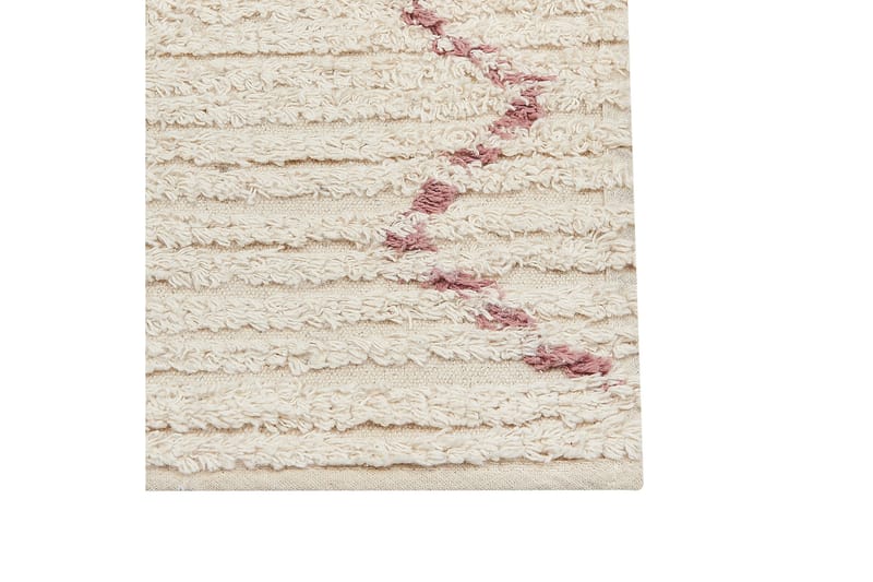 Guwahati Bomullsteppe 80x150 cm - Beige - Tekstiler - Tepper & Matter - Moderne tepper - Bomullstepper