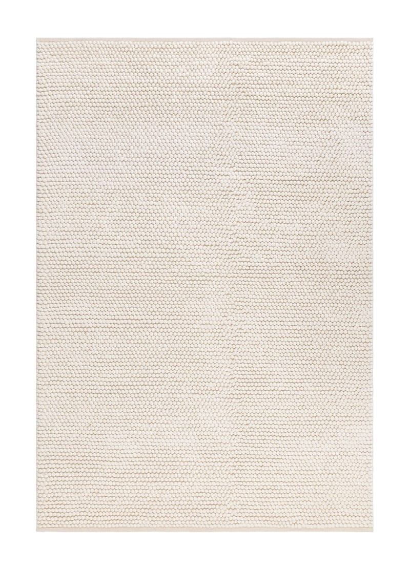 Håndvevd teppe KM Home Bubble 140x200 cm Creme, Krem
