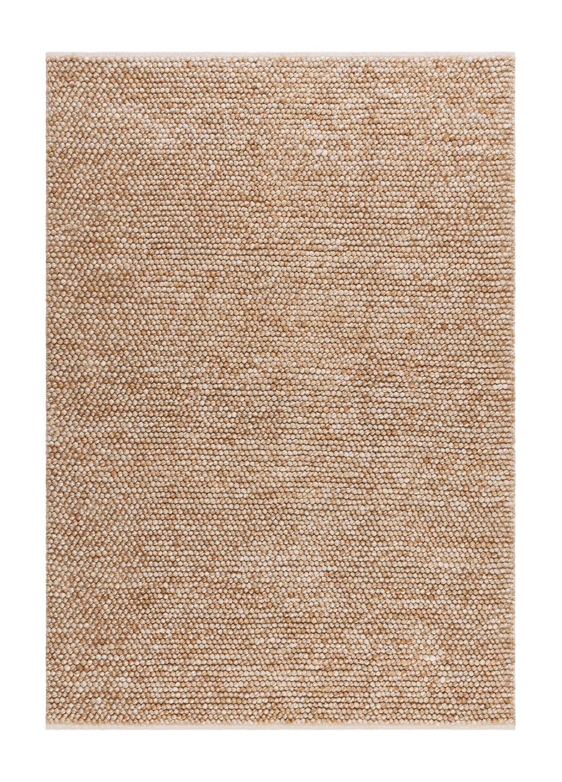 Håndvevd teppe KM Home Bubble 140x200 cm Karamell - Karamell