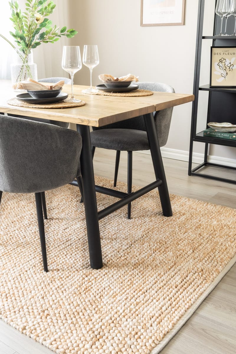 Håndvevd teppe KM Home Bubble 160x230 cm Karamell - Karamell - Tekstiler - Tepper & Matter - Moderne tepper - Ullteppe