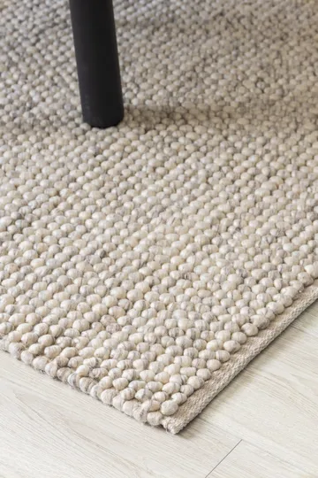Håndvevd teppe KM Home Bubble 240x340 cm IvoryMelange - IvoryMelange - Tekstiler - Tepper & Matter - Moderne tepper - Ullteppe