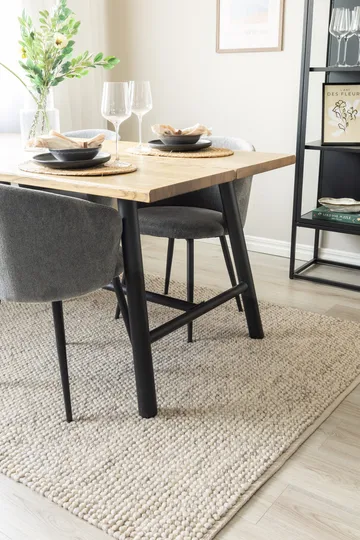 Håndvevd teppe KM Home Bubble 240x340 cm IvoryMelange - IvoryMelange - Tekstiler - Tepper & Matter - Moderne tepper - Ullteppe