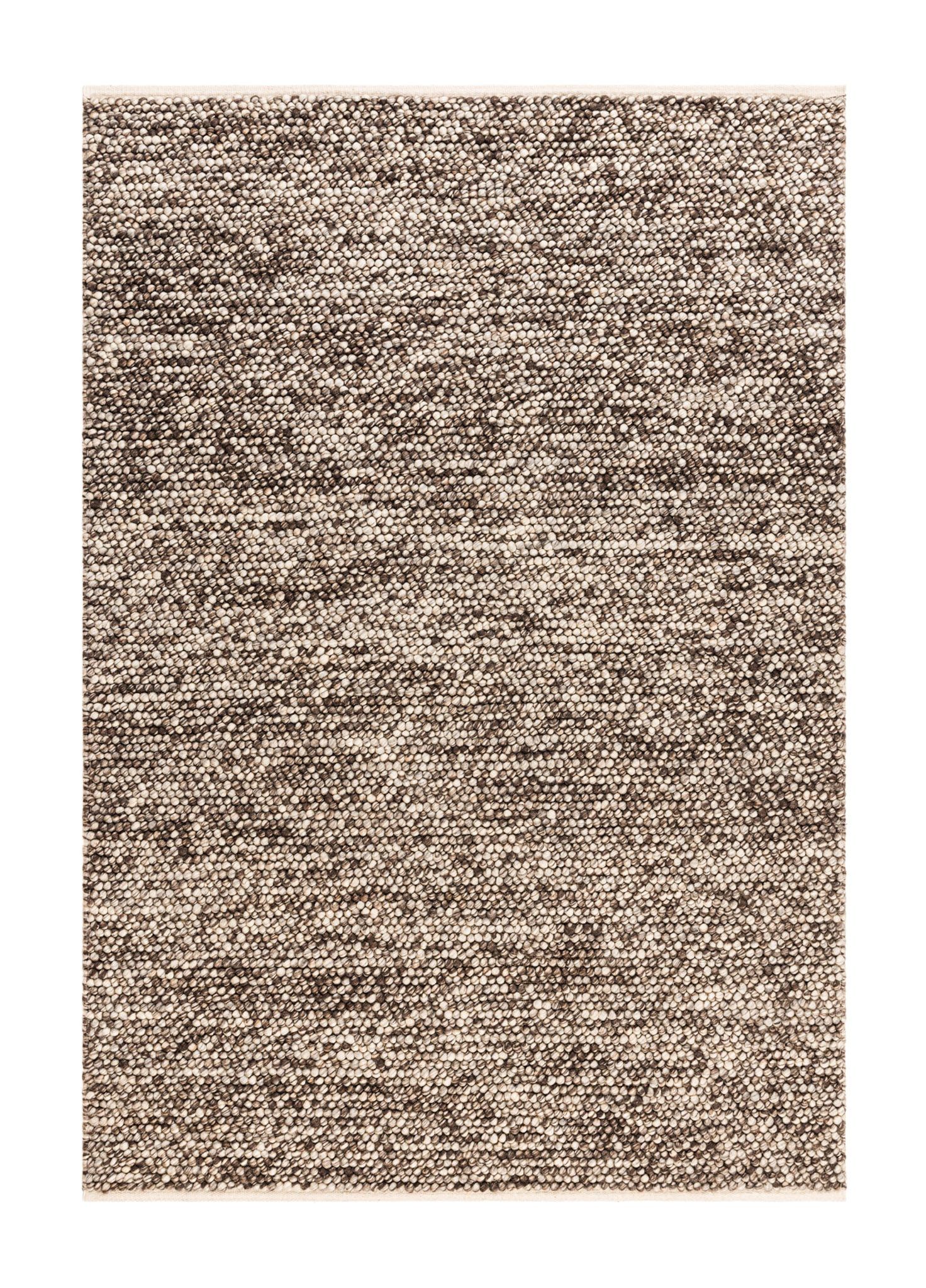 Håndvevd teppe KM Home Bubble 240x340 cm Sjokolade Melange - Sjokolade melange