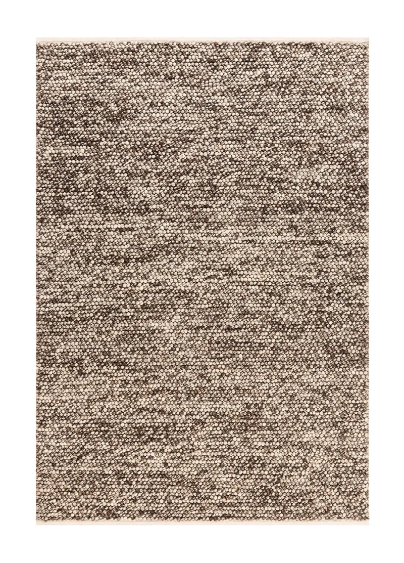 Håndvevd teppe KM Home Bubble 240x340 cm Sjokolade Melange, Sjokolade melange