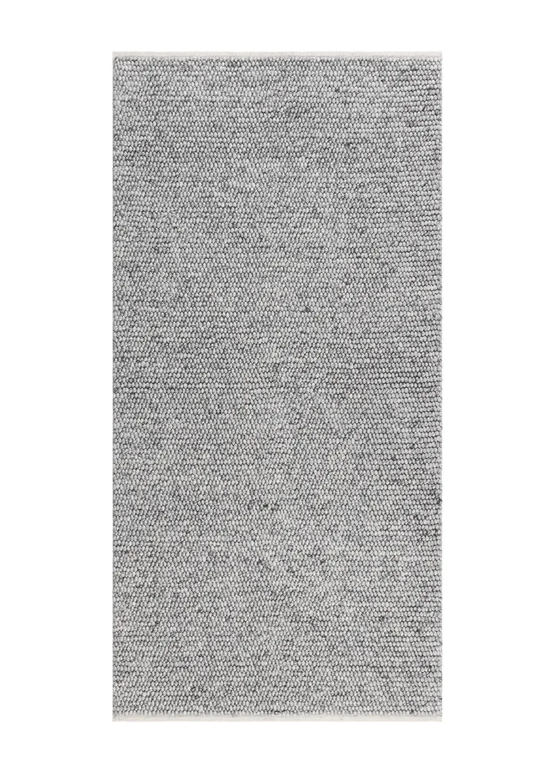 Håndvevd teppe KM Home Bubble 75x150 cm Grå, Grå