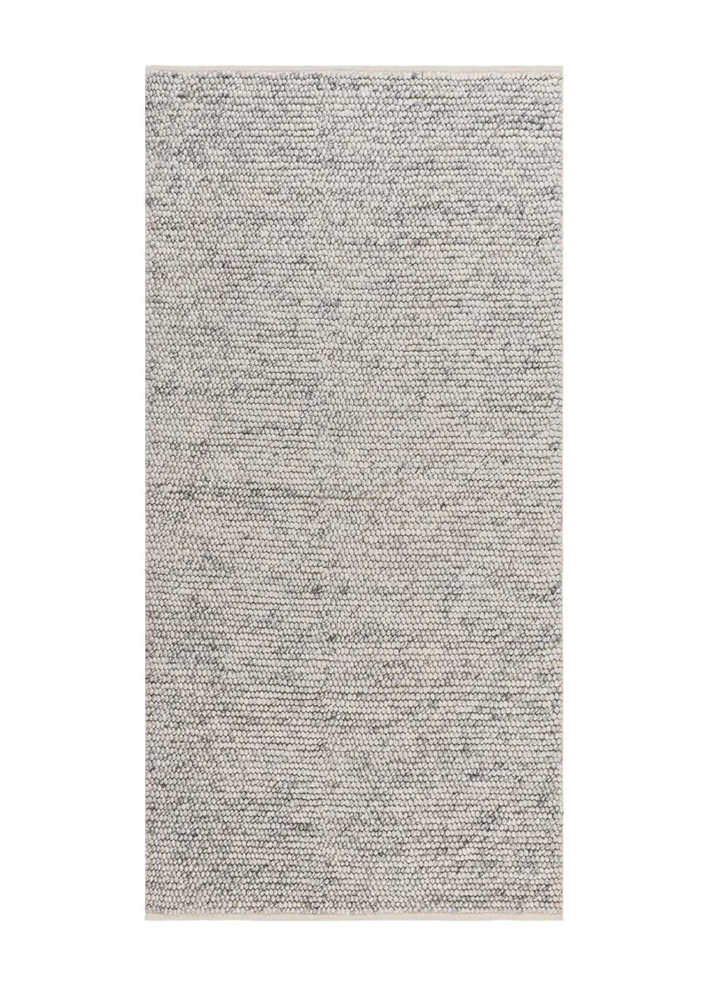 Håndvevd teppe KM Home Bubble 75x150 cm Grå Melange, Grå melange