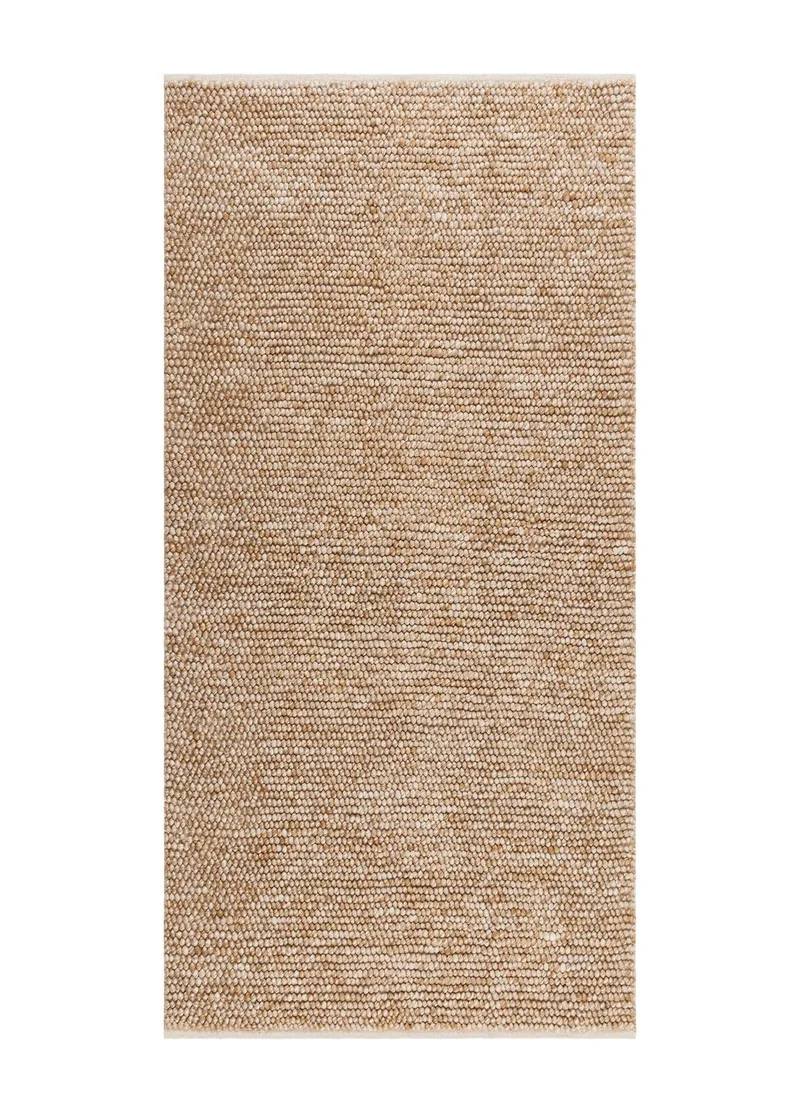 Håndvevd teppe KM Home Bubble 75x150 cm Karamell - Karamell - Tekstiler - Tepper & Matter - Moderne tepper - Ullteppe