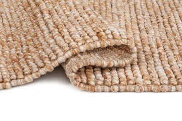 Håndvevd teppe KM Home Bubble kvadrat 200x200 cm Karamell - Karamell - Tekstiler - Tepper & Matter - Moderne tepper - Ullteppe