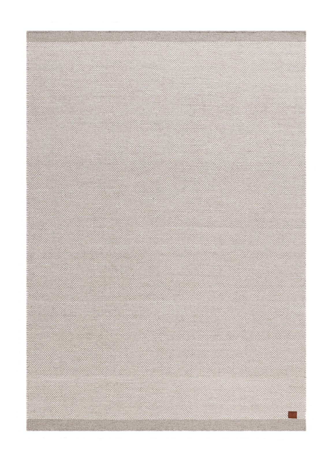 Håndvevd teppe KM Home Sandhamn 140x200 cm Sølv - sølv