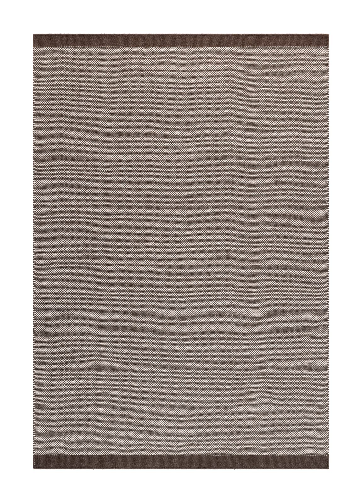 Håndvevd teppe KM Home Sandhamn 300x400 cm Sjokolade - Sjokolade