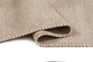 Håndvevd teppe KM Home Sandhamn Kvadrat 250x250 cm Natur - Natur - Tekstiler - Tepper & Matter - Moderne tepper - Ullteppe
