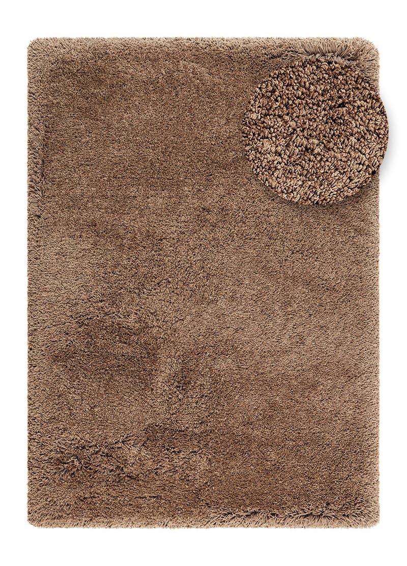 Håndvevd teppe KM Home Sorrento 160x230 Greige - Greige - Tekstiler - Tepper & Matter - Moderne tepper - Ryeteppe
